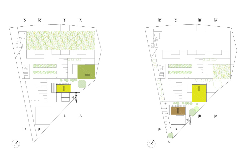 Ebene Haus 1 / Ebene Haus 2