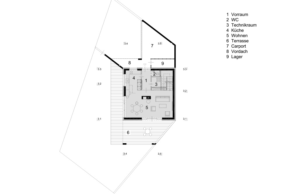 Haus 3   Erdgeschoss