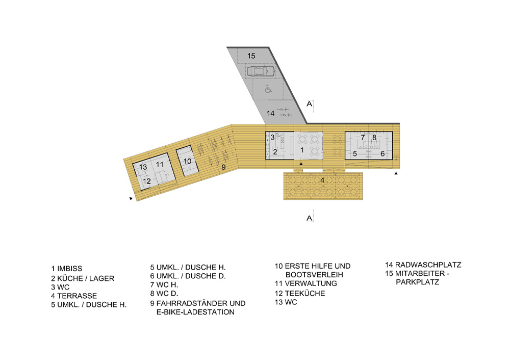 Grundriss - Imbiss